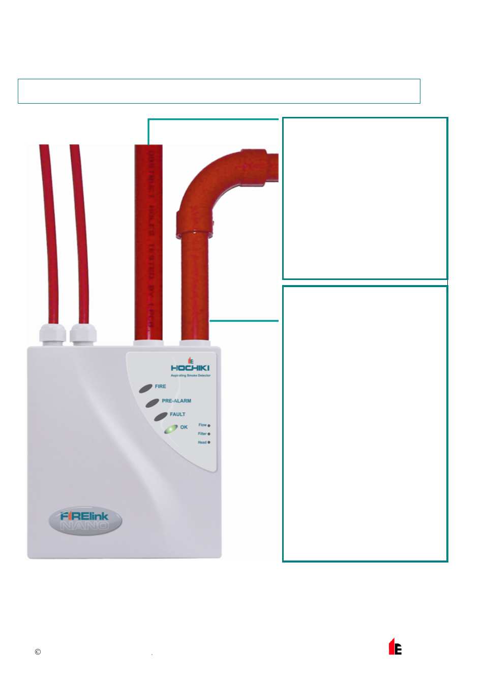 7 installation: pipework | Hochiki FIRElink-NANO User Manual | Page 12 / 21