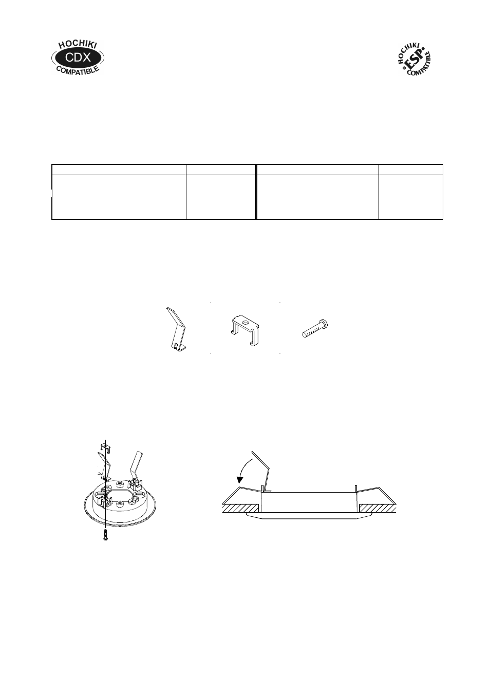 Hochiki YBN-UA User Manual | 2 pages