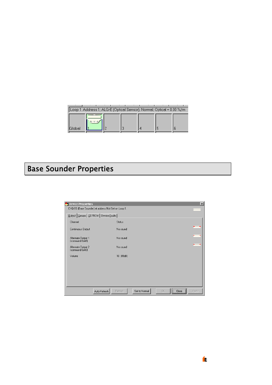 Base sounder properties | Hochiki TE-TLE User Manual | Page 30 / 43