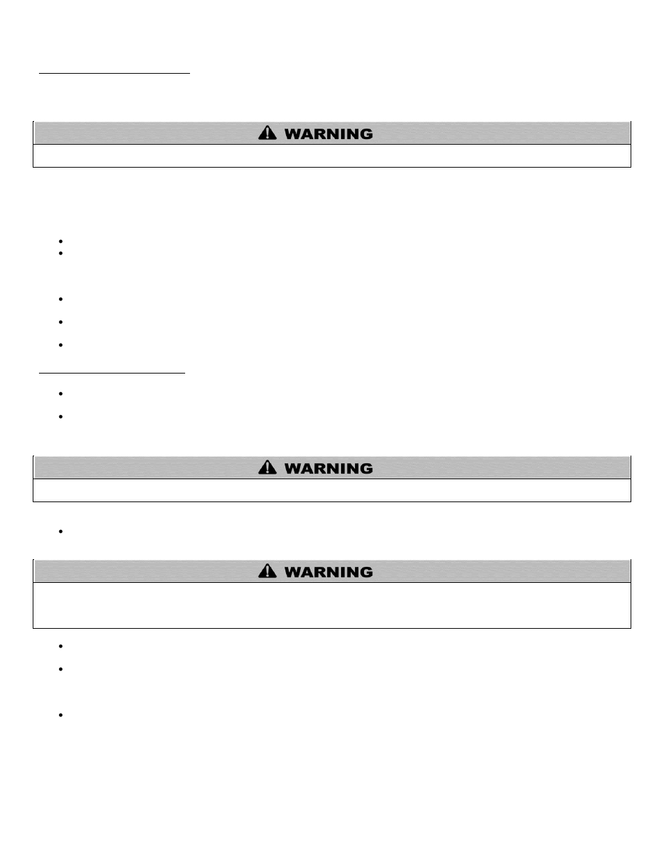 B. monthly maintenance, C. 6 month maintenance | HTP MC120 User Manual | Page 7 / 8