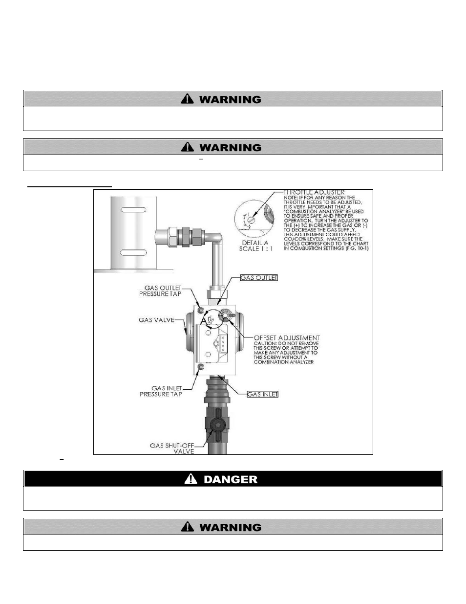 D. boiler gas valve | HTP EL-399 User Manual | Page 44 / 84