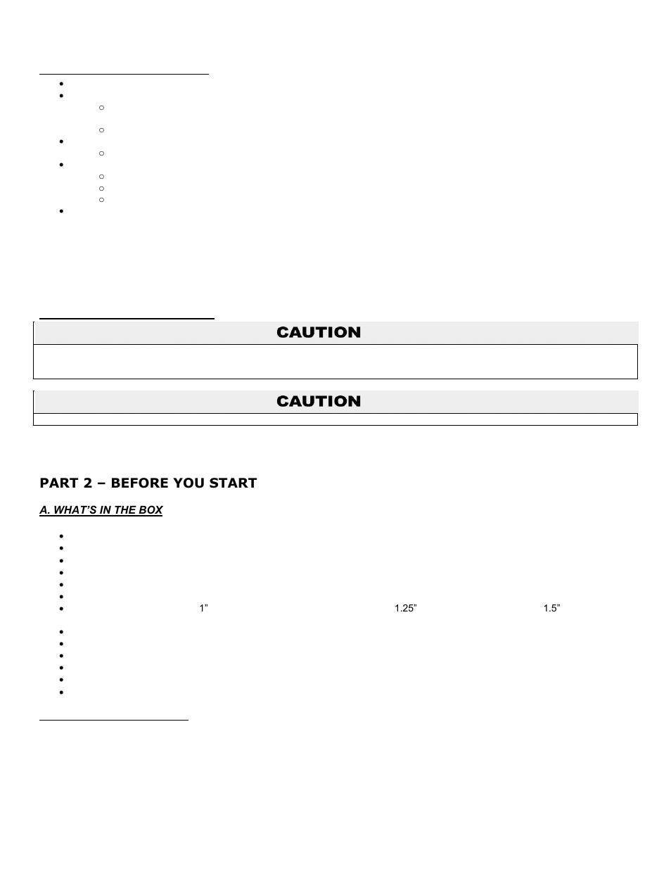 F. boiler water chemistry, G. freeze protection fluids, Part 2 | Before you start, A. what’s in the box, B. how boiler operates, Part 2 – before you start | HTP EL-399 User Manual | Page 9 / 84