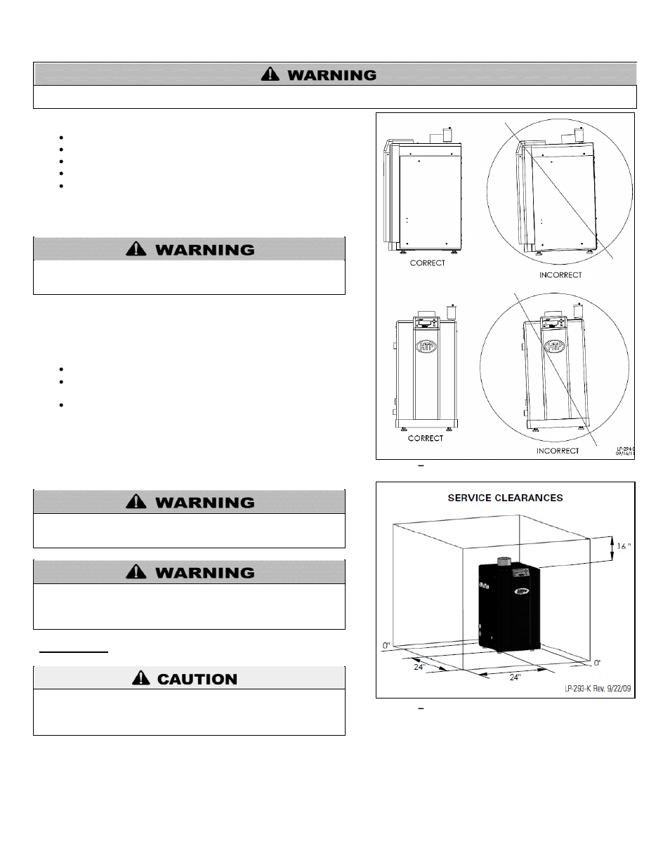 B. leveling | HTP ELP-199 User Manual | Page 12 / 83