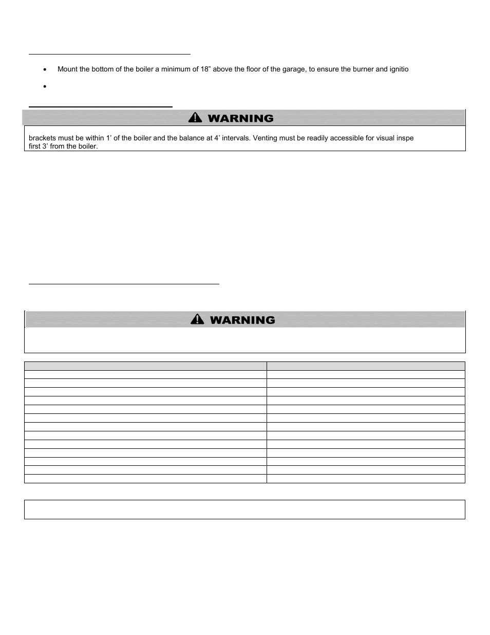 D. residential garage installation, E. exhaust vent and intake pipe, F. prevent combustion air contamination | HTP ELP-199 User Manual | Page 14 / 83