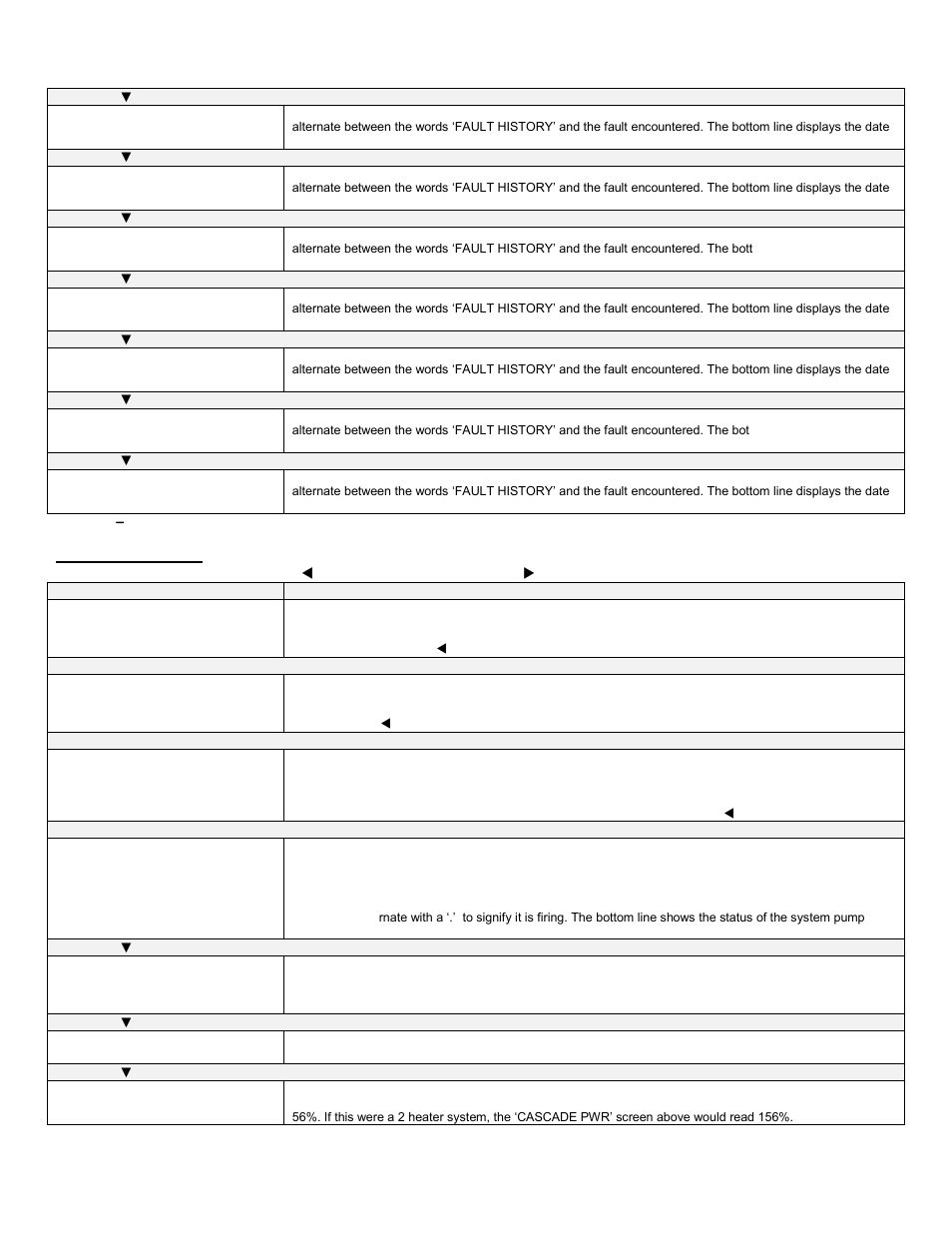 B. cascade menu | HTP EL-399NVWH User Manual | Page 62 / 81
