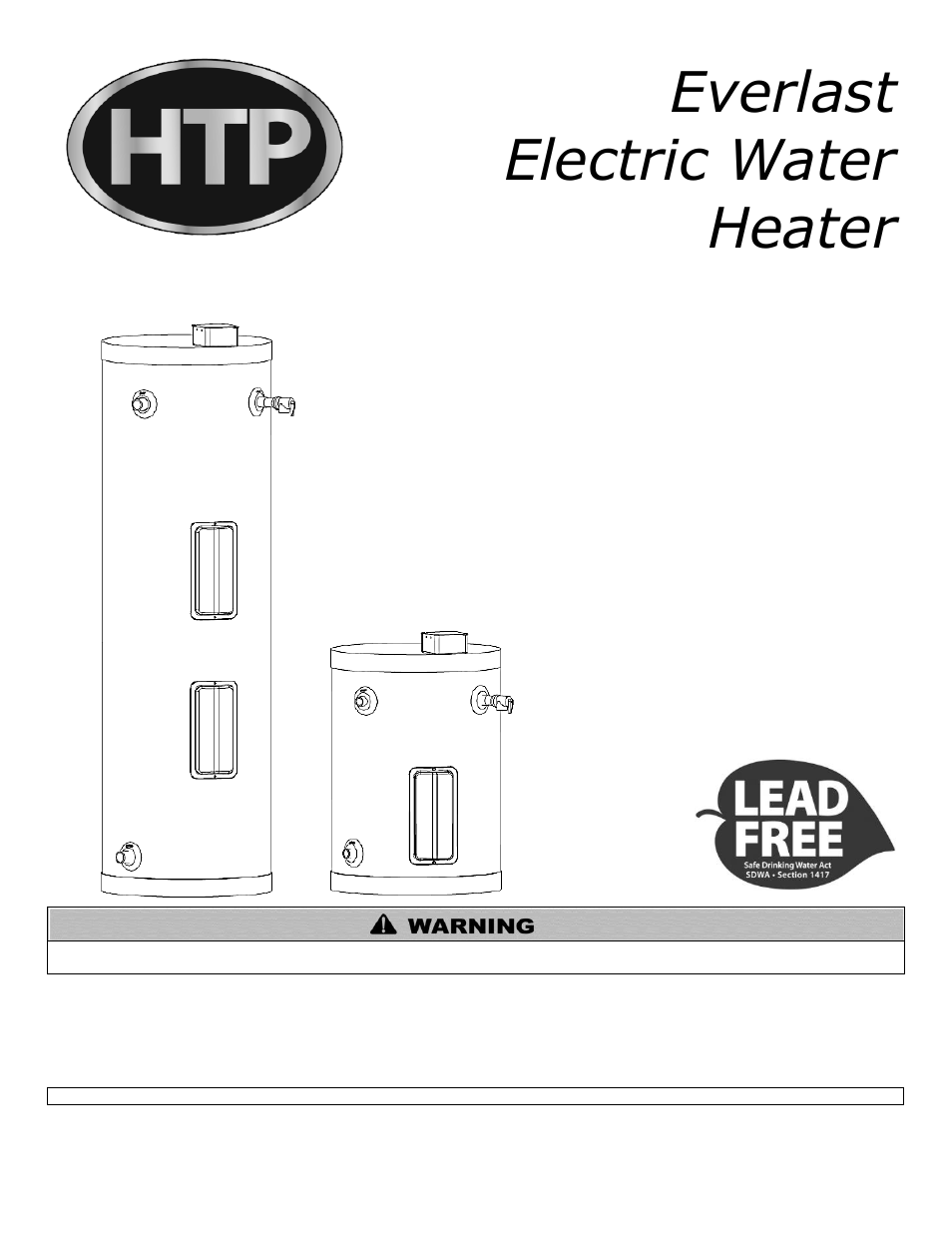 HTP EV-80 User Manual | 18 pages