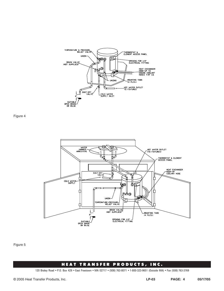 HTP Marine Water Heater User Manual | Page 4 / 4