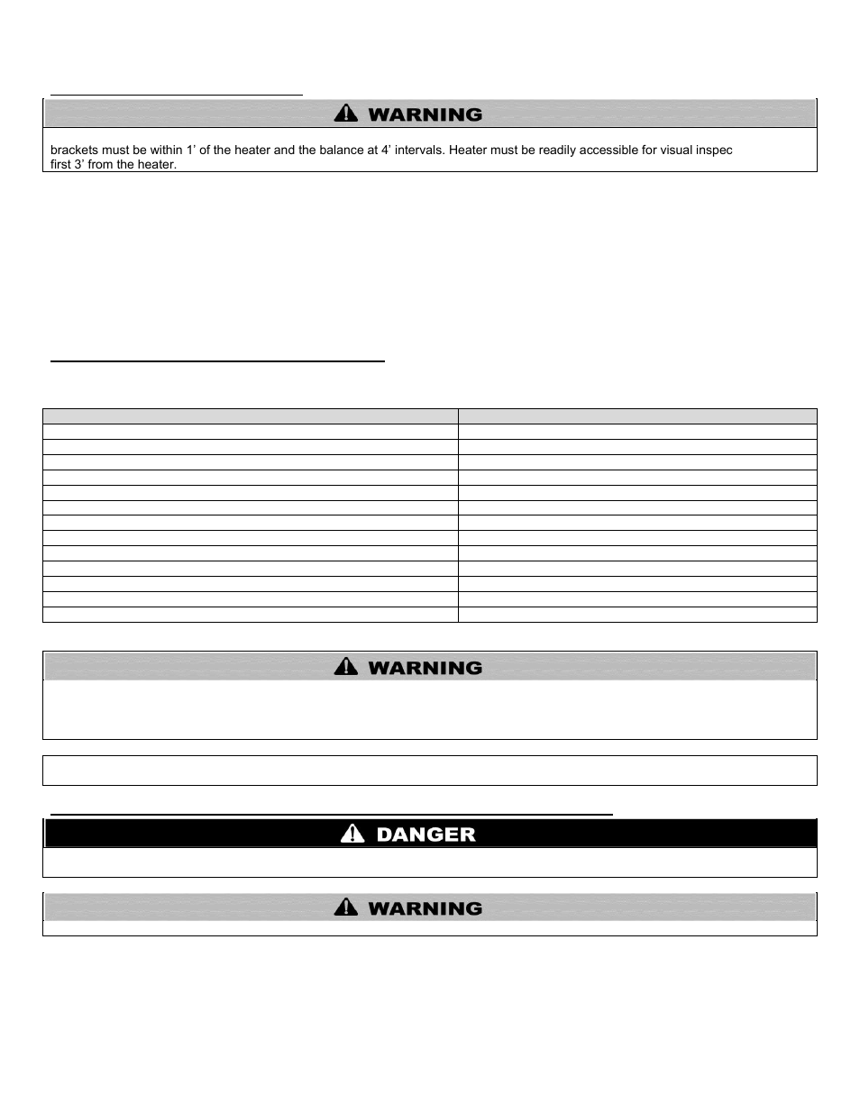 E. exhaust vent and intake pipe, F. prevent combustion air contamination | HTP MC120 User Manual | Page 13 / 79