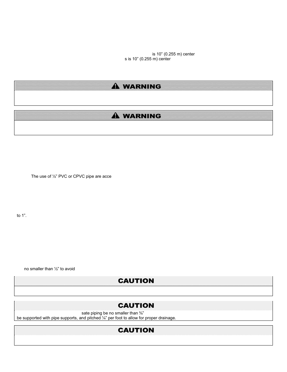 Determine intake pipe location | HTP 399M User Manual | Page 44 / 81