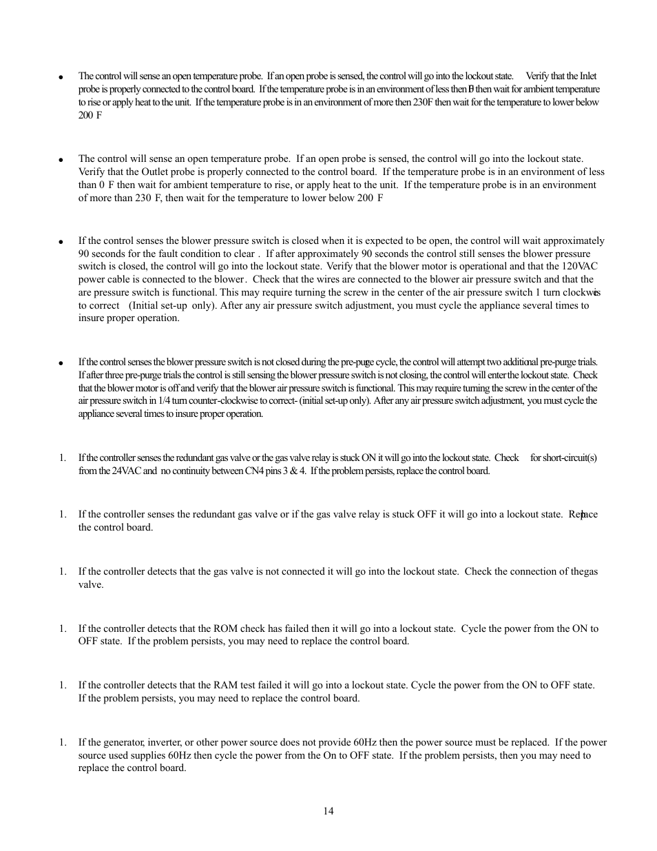 HTP Munchkin High Efficiency Heater User Manual | Page 16 / 18