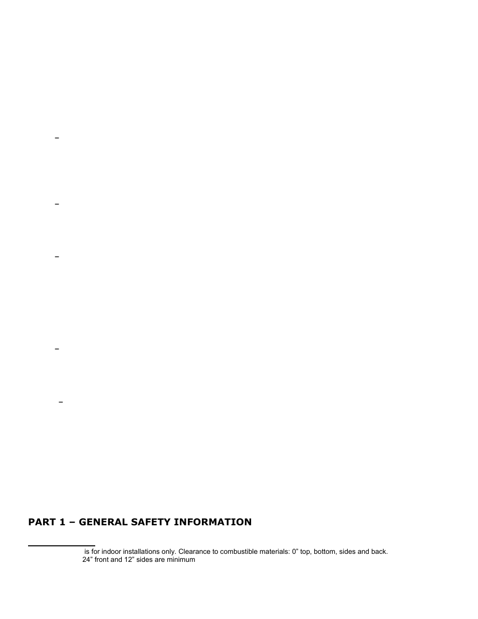 Part 1, General safety information, A. precautions | HTP 199-55SA User Manual | Page 5 / 56