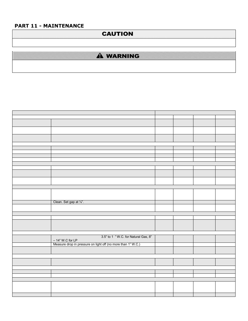 Part 11 - maintenance | HTP 199-55SA User Manual | Page 52 / 56