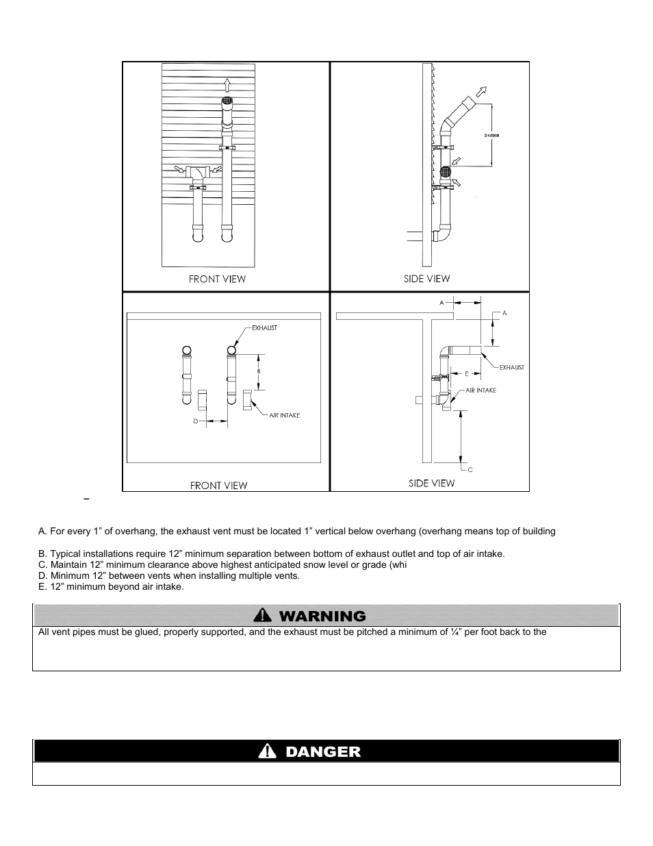 Venting through an existing system | HTP PHR199-55C User Manual | Page 41 / 74