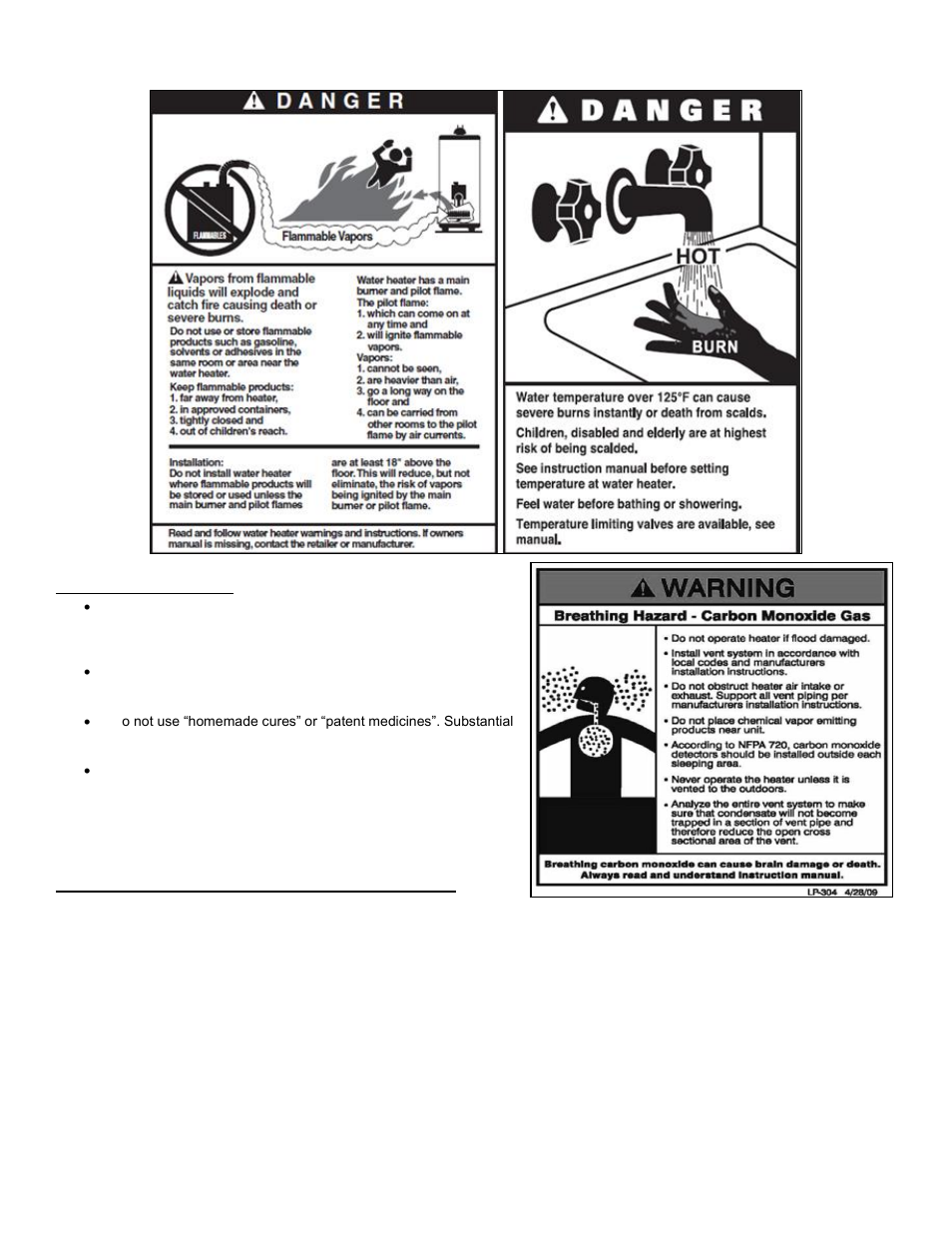 E. appliance system, F. check/control hydronic water chemistry | HTP PHR199-55C User Manual | Page 8 / 74