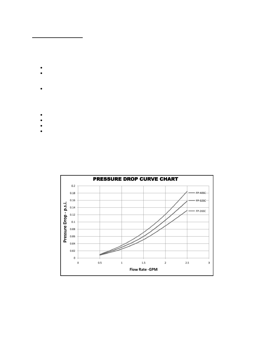 G. pump selection | HTP FP-40SC User Manual | Page 25 / 33