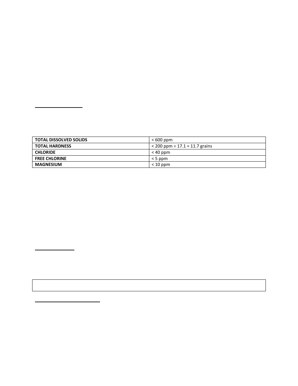 E. fluid quality, F. corrosion, G. freeze protection | HTP FP-40SC User Manual | Page 9 / 33