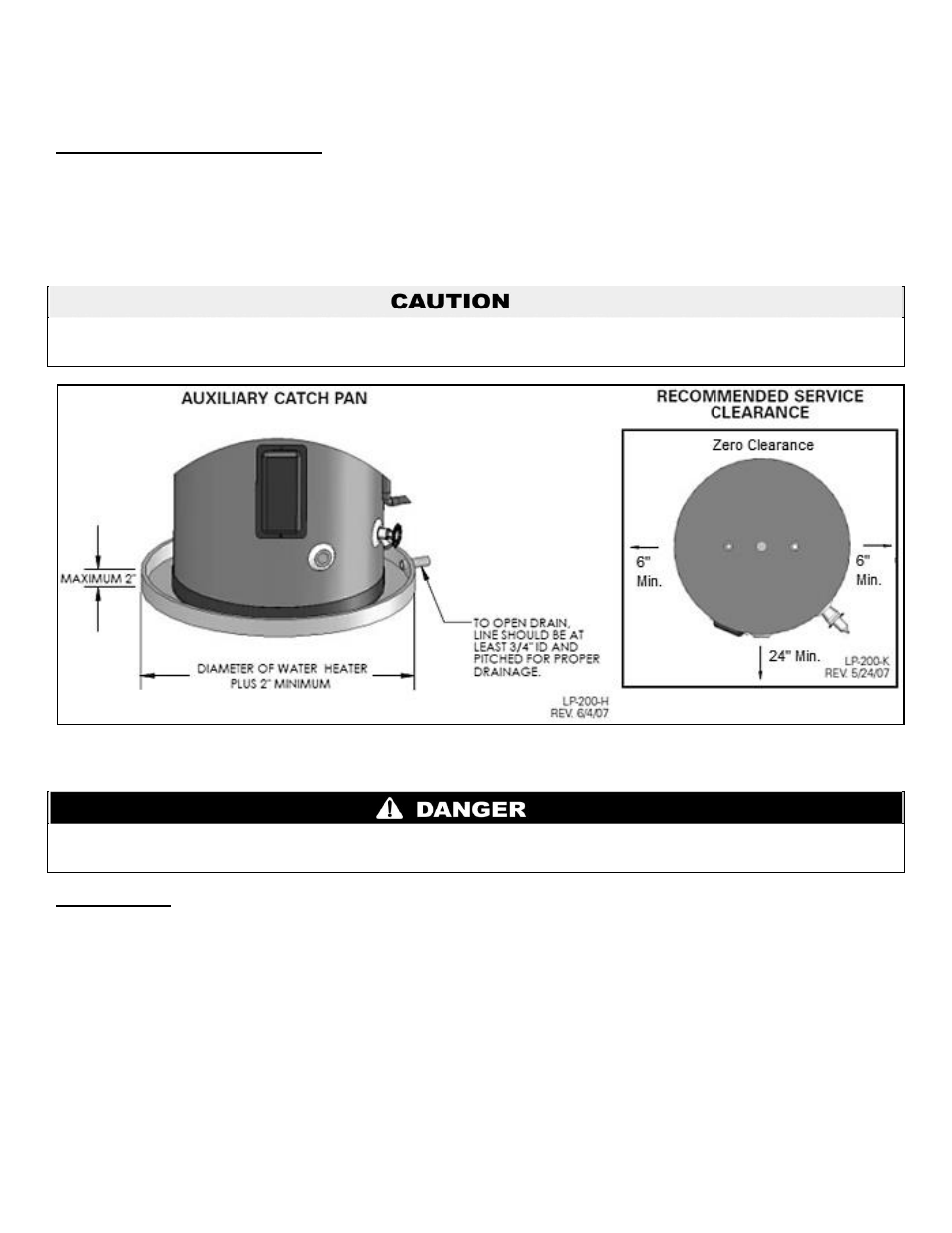 C. locating the water heater, D. anode rod | HTP SSC-119 User Manual | Page 6 / 20