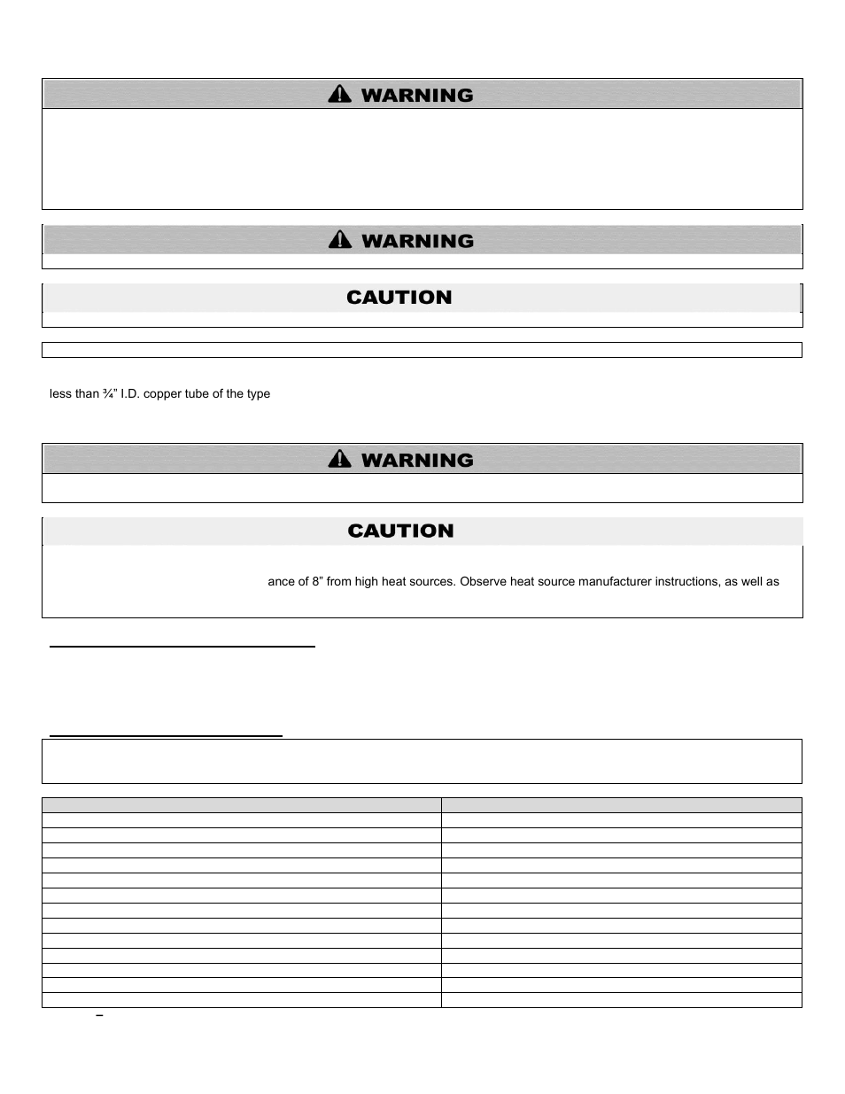 B. local installation regulation, C. chemical vapor corrosion | HTP SSC-119SE User Manual | Page 6 / 39