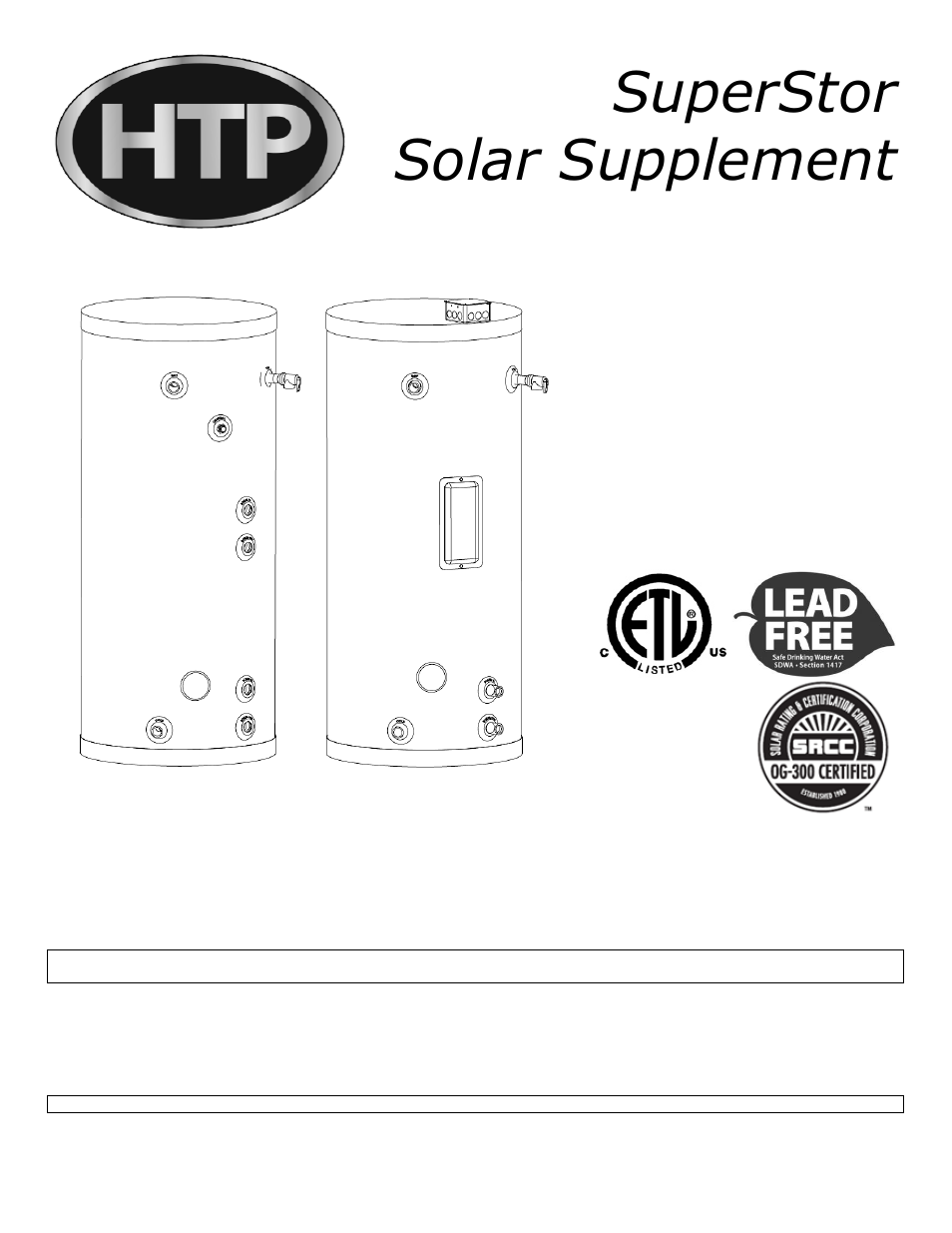 HTP SSU-119SE User Manual | 38 pages