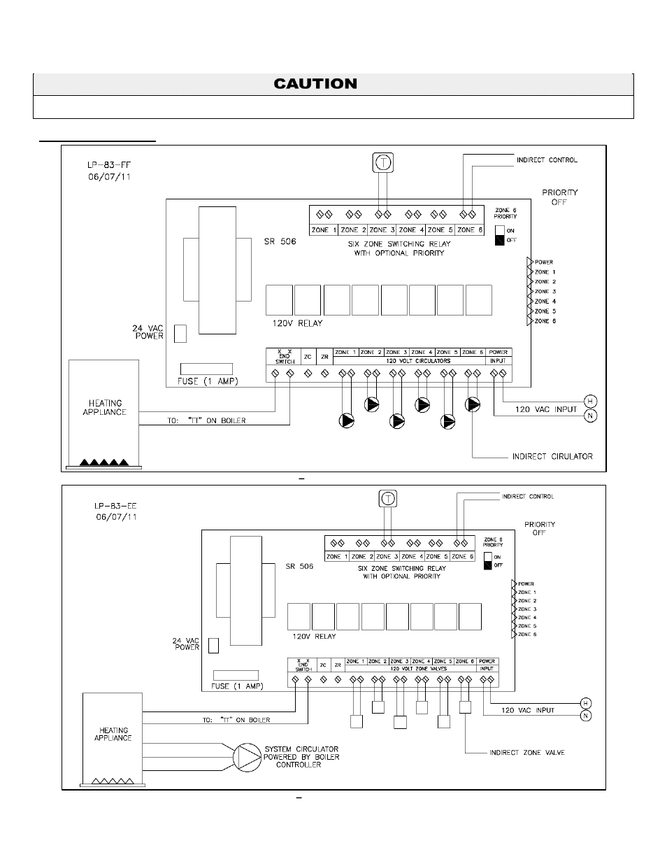 C. wiring diagrams | HTP SuperStor Ultra Indirect Fired Water Heaters User Manual | Page 24 / 35