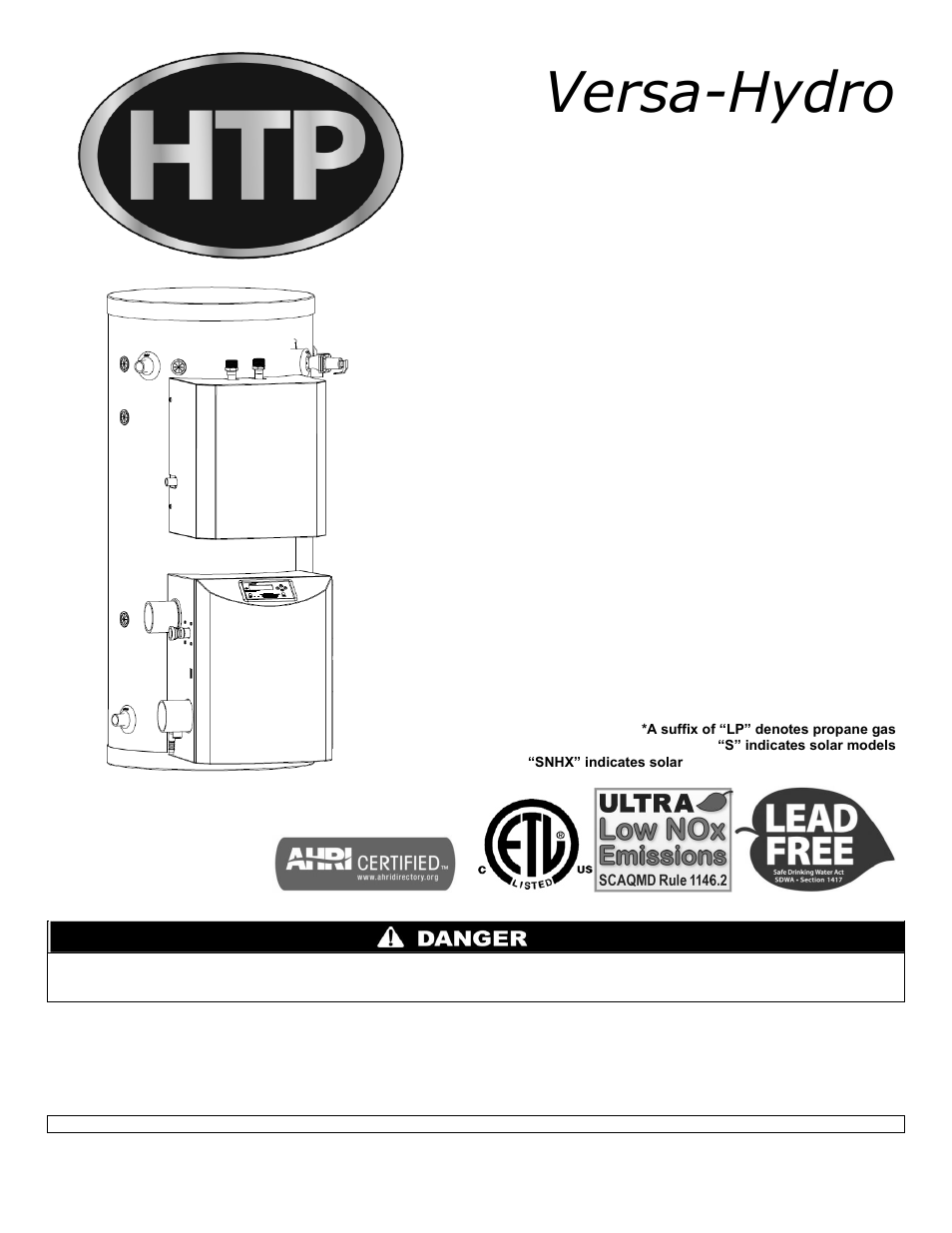 HTP PHE199-119 User Manual | 70 pages