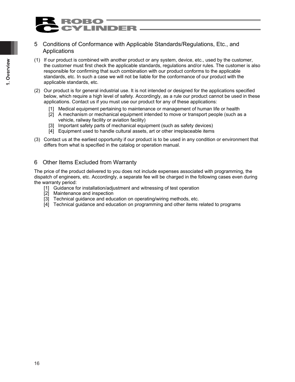4 warranty period and scope of warranty | IAI America ERC2 User Manual | Page 30 / 188