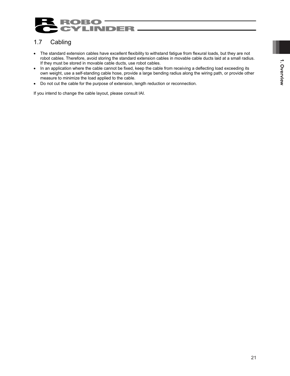 7 cabling | IAI America ERC2 User Manual | Page 35 / 188