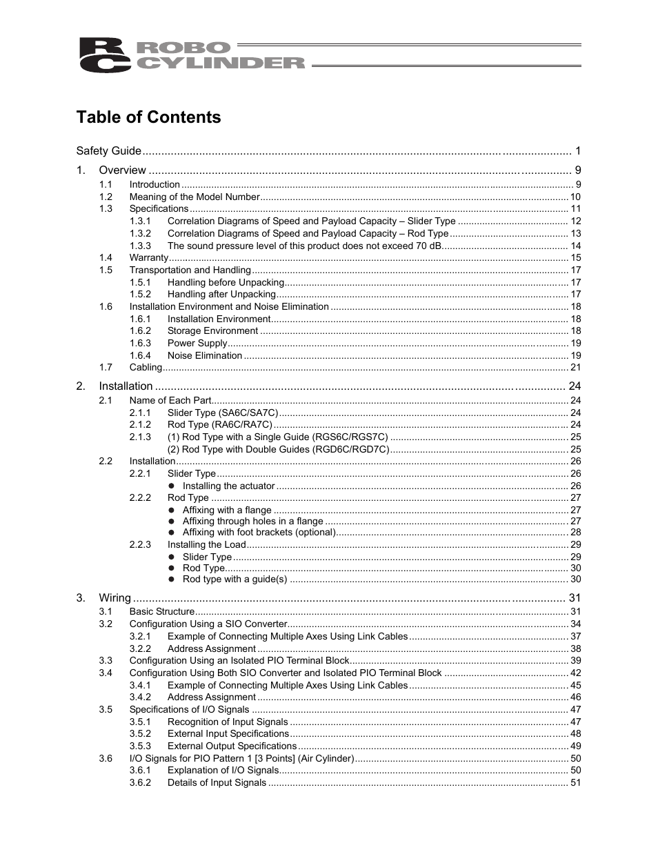 IAI America ERC2 User Manual | Page 9 / 188