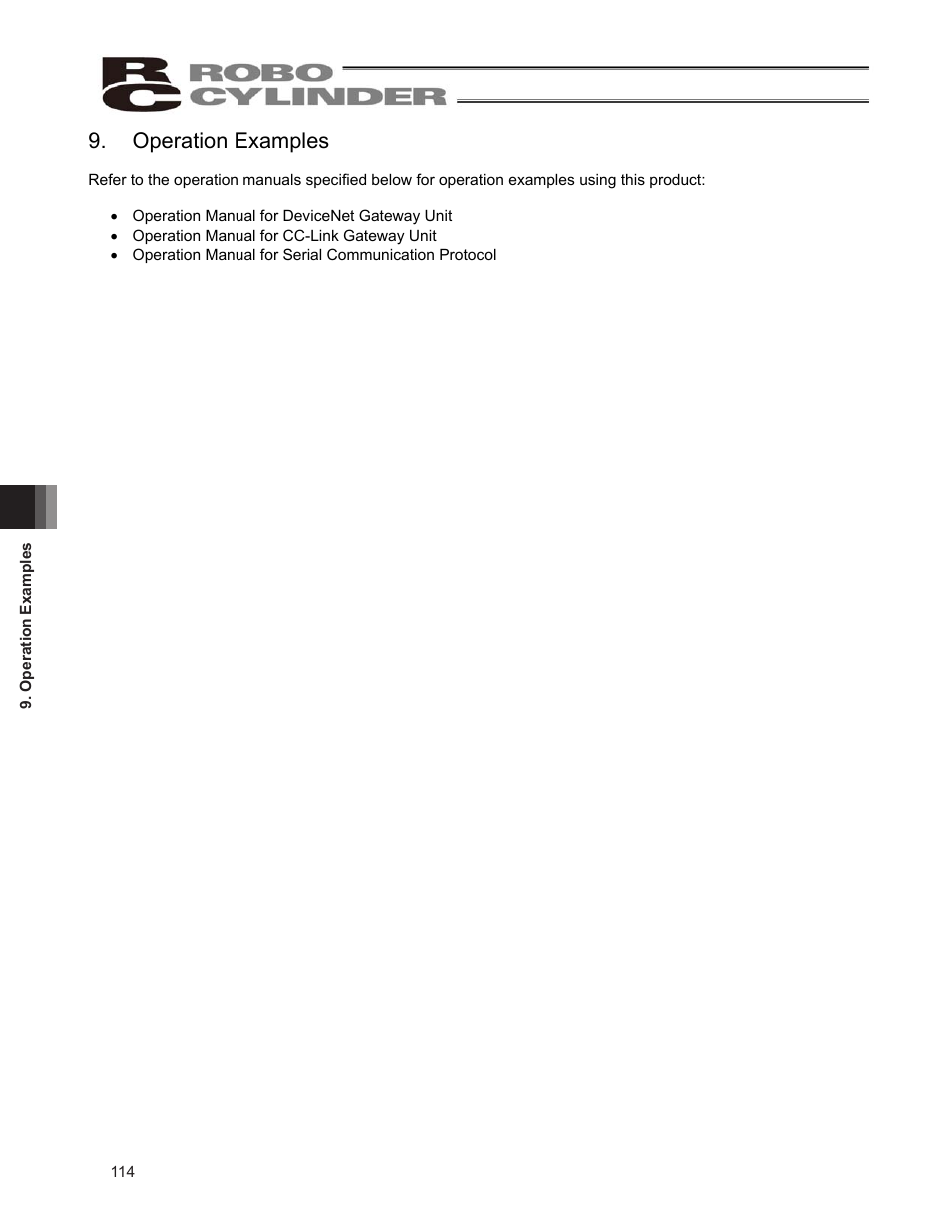 Operation examples | IAI America ERC2 User Manual | Page 124 / 138