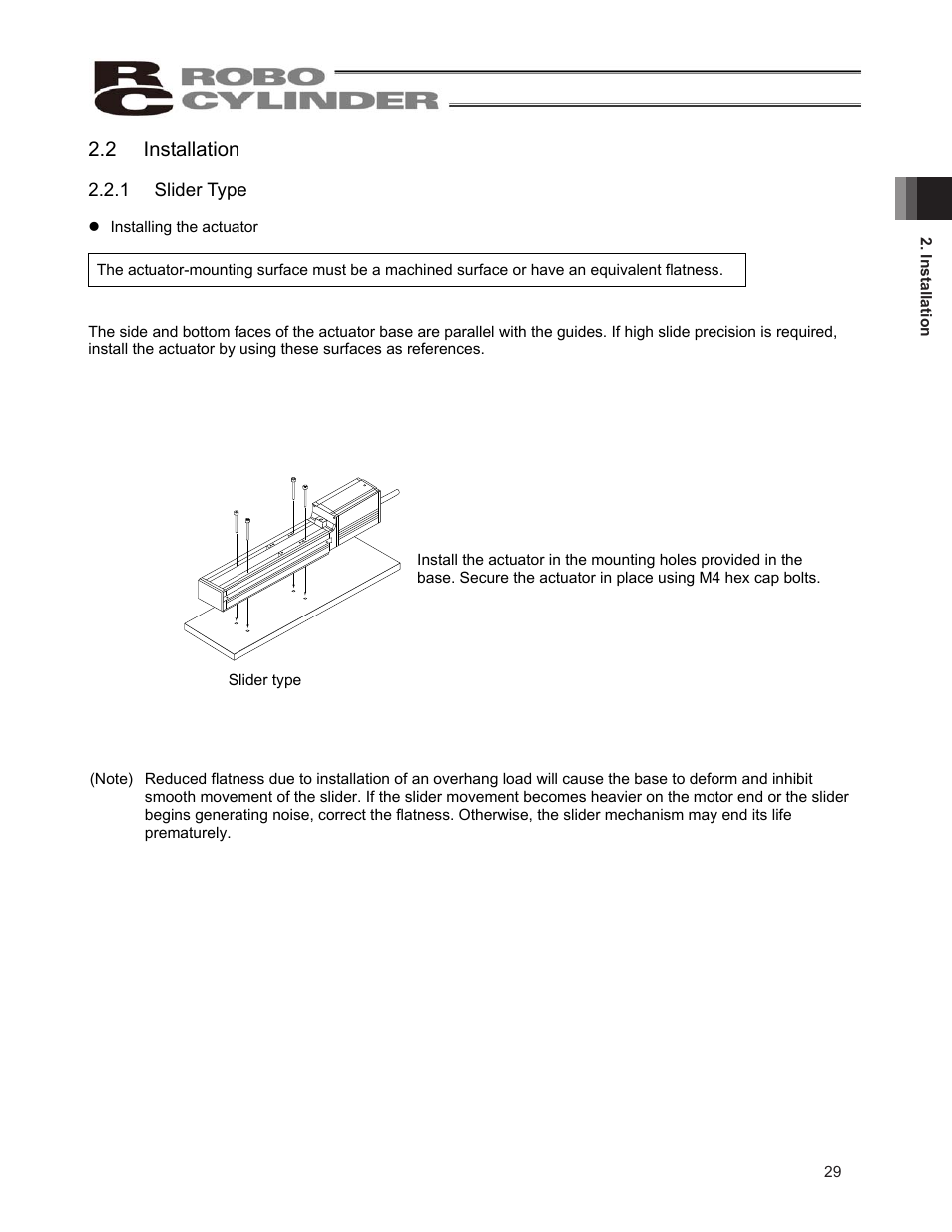 2 installation | IAI America ERC2 User Manual | Page 39 / 138