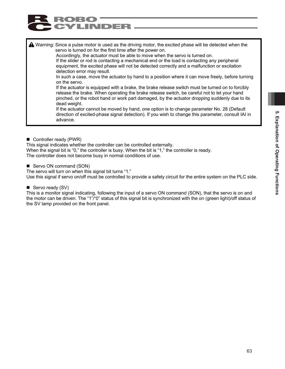 IAI America ERC2 User Manual | Page 73 / 138