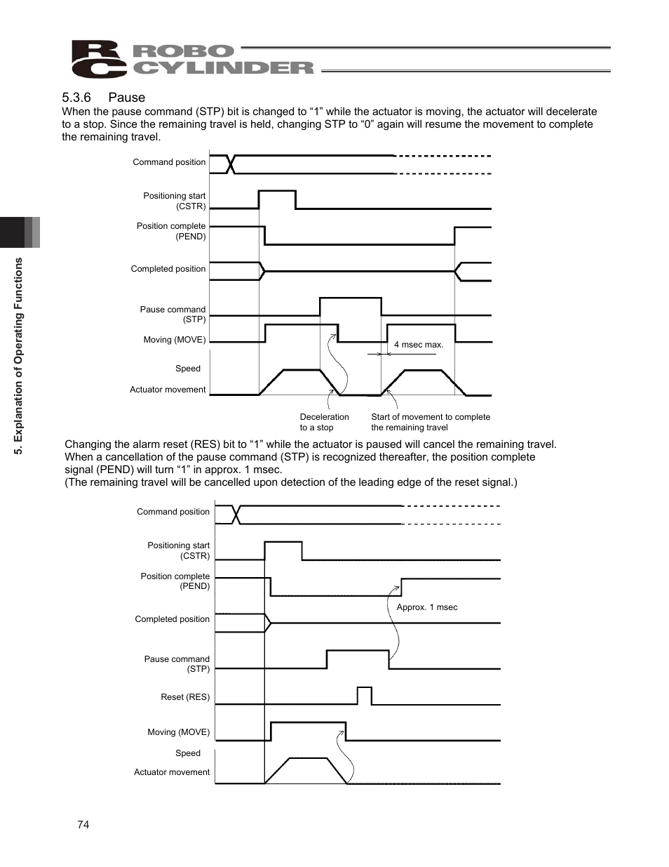 6 pause | IAI America ERC2 User Manual | Page 84 / 138