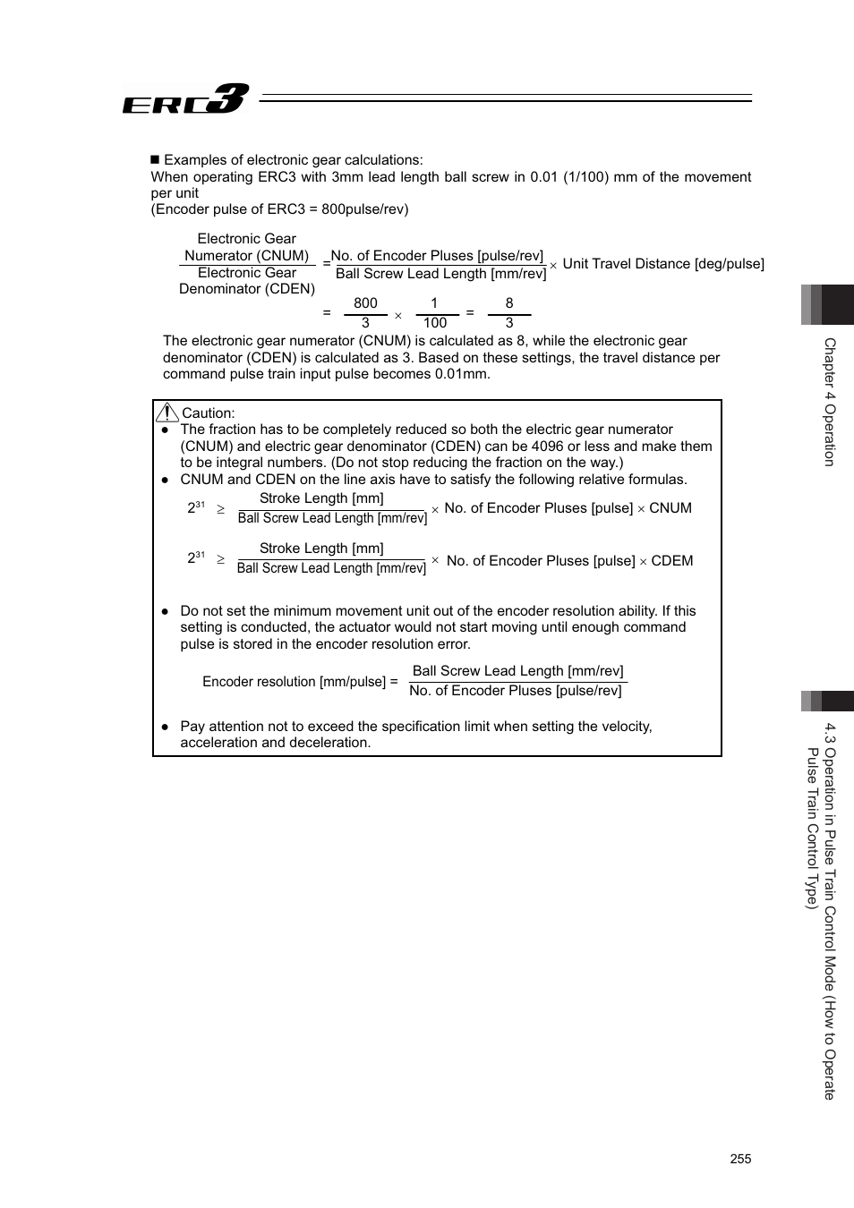 IAI America ERC3 User Manual | Page 265 / 438
