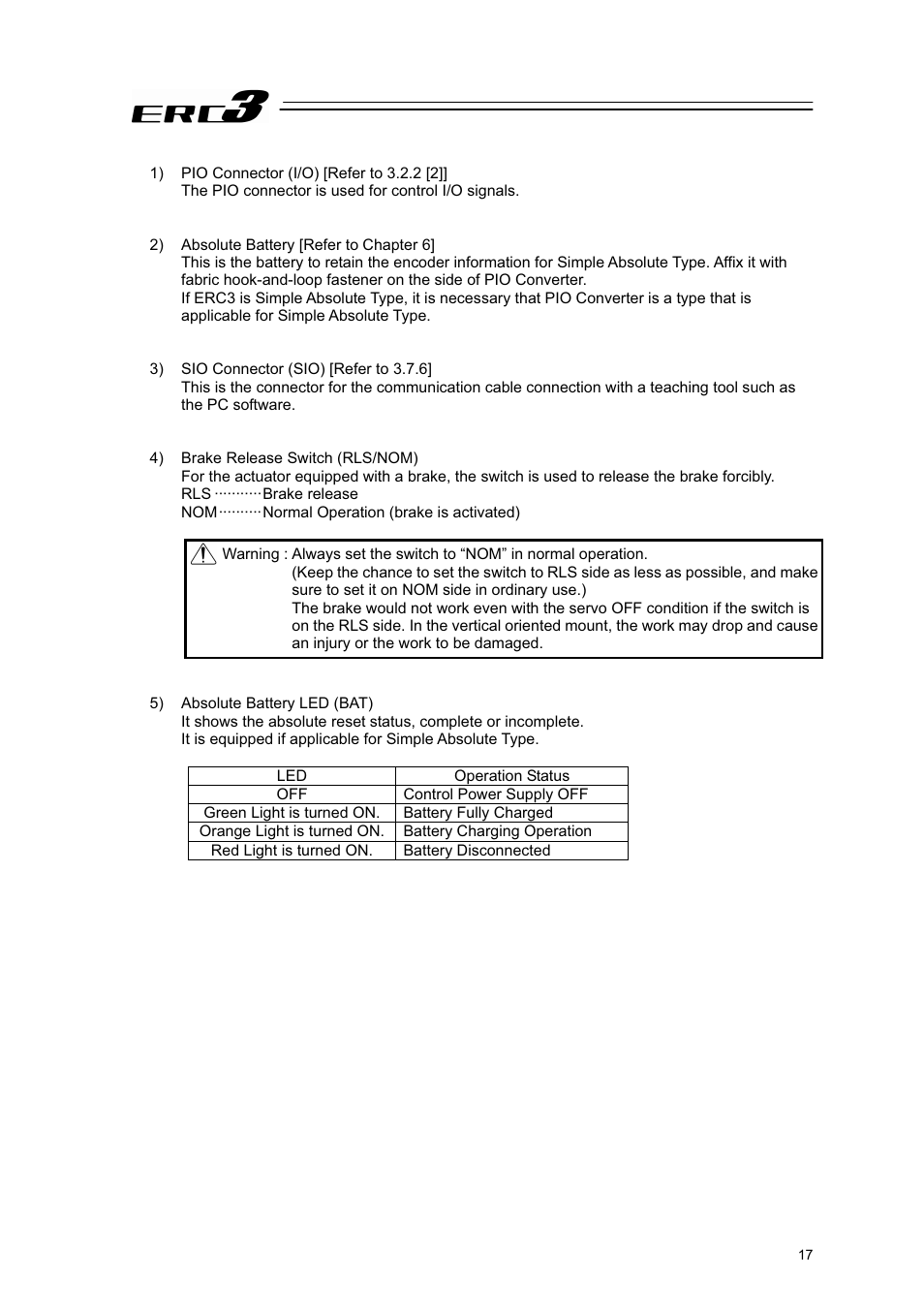 IAI America ERC3 User Manual | Page 27 / 438