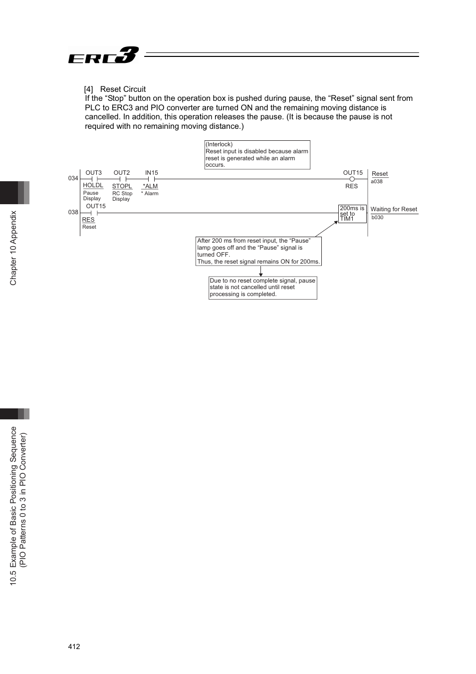 4] reset circuit | IAI America ERC3 User Manual | Page 422 / 438