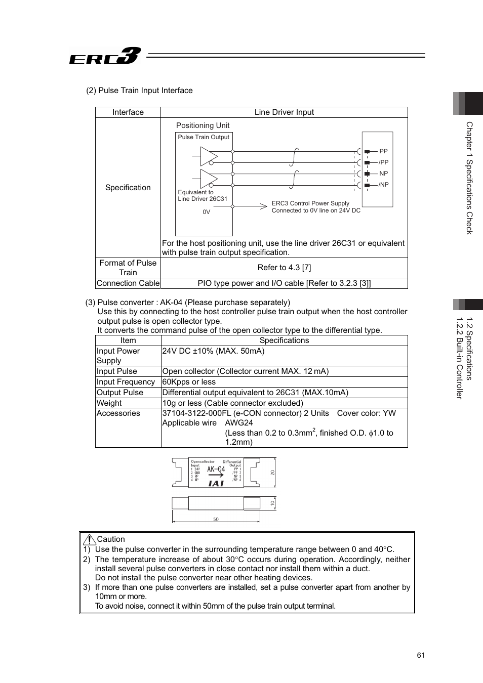 IAI America ERC3 User Manual | Page 71 / 438