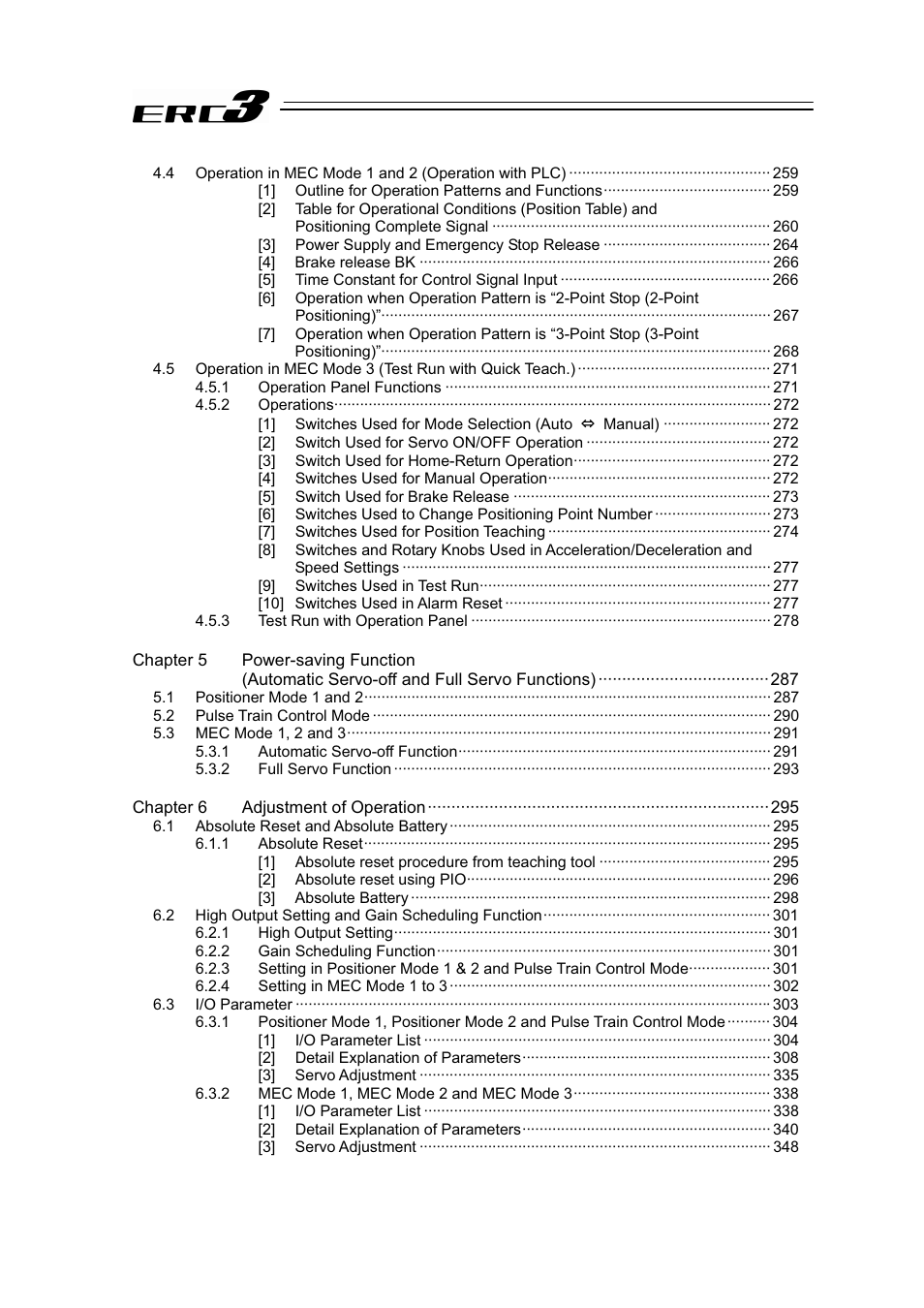 IAI America ERC3 User Manual | Page 8 / 438