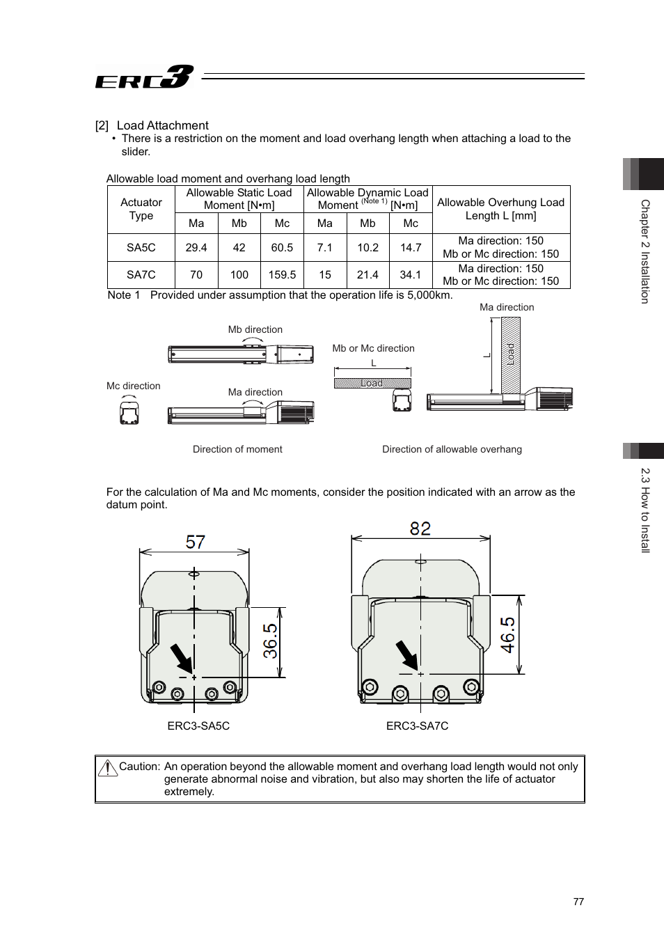 2] load attachment | IAI America ERC3 User Manual | Page 87 / 438