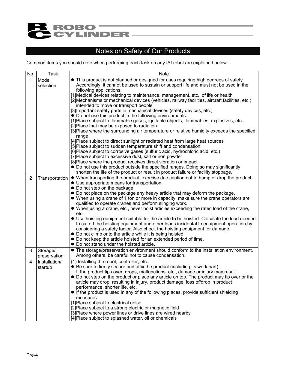 IAI America ERC User Manual | Page 16 / 153