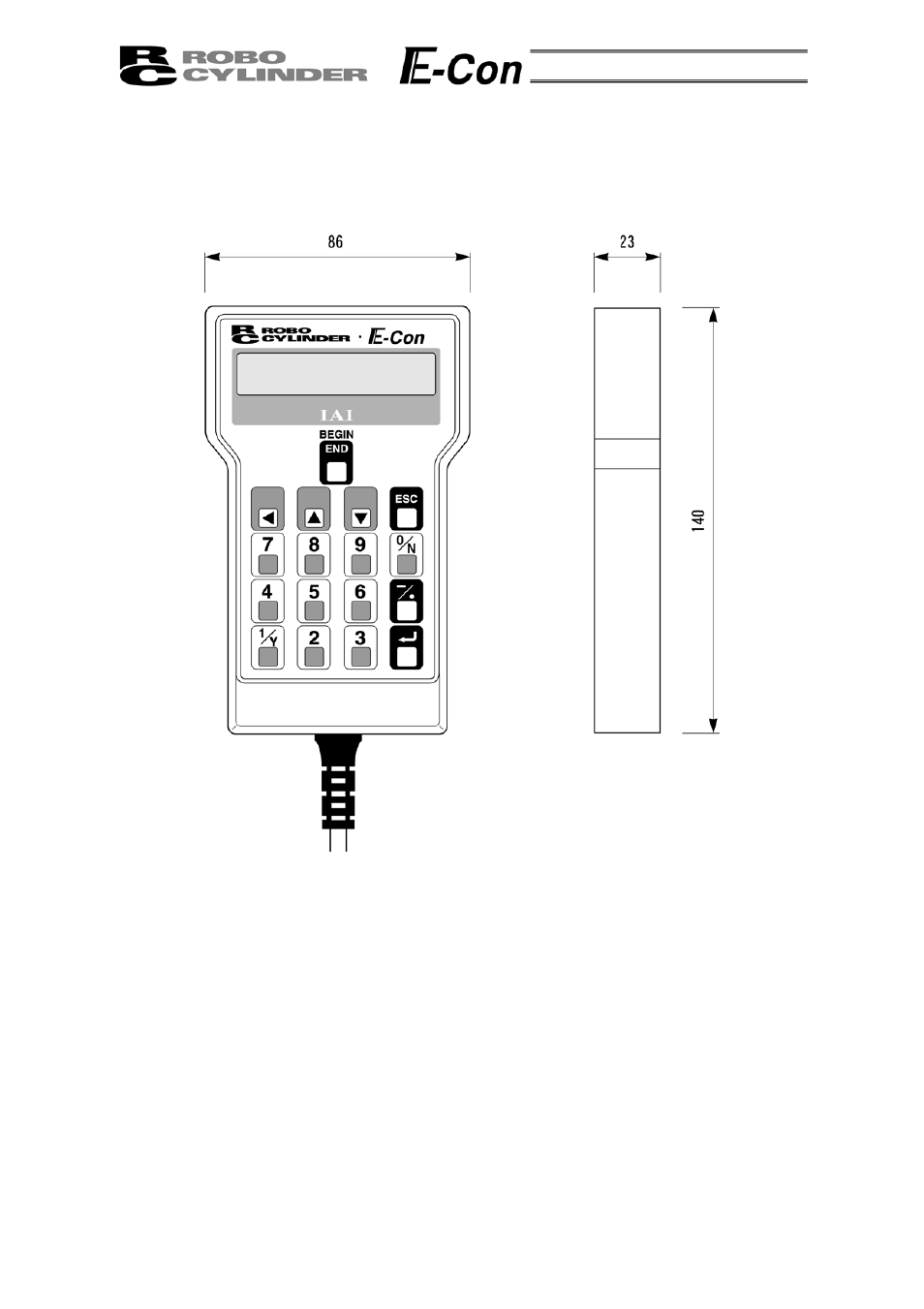 External view, 2 external view | IAI America RCA-P User Manual | Page 10 / 42