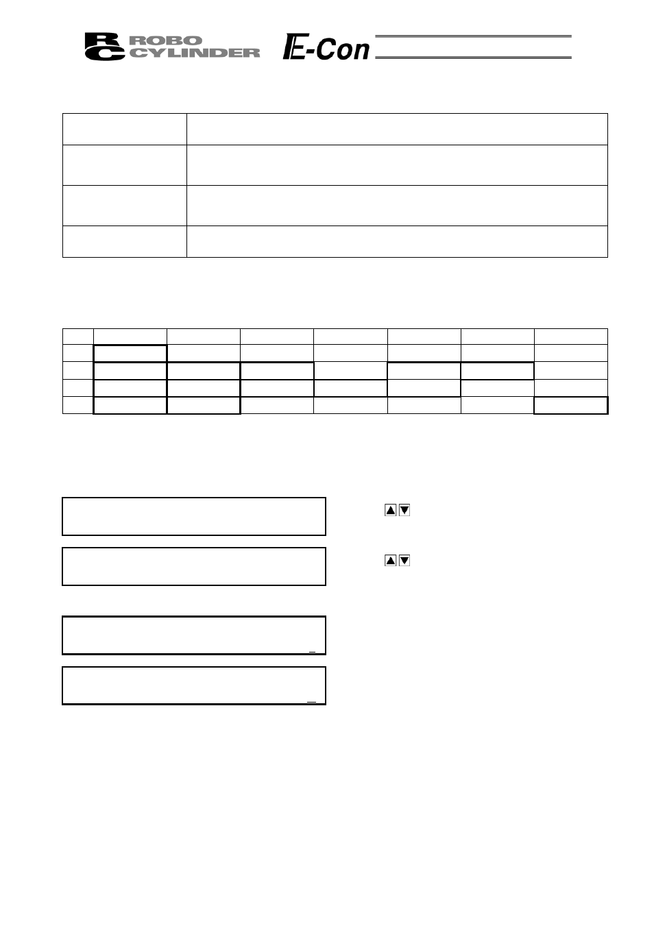 Speed, Mode select a. 00 * edit/teach, Edit/teach a. 00 * mdi | Mdi no. 00 a. 00 position a | IAI America RCA-P User Manual | Page 24 / 42