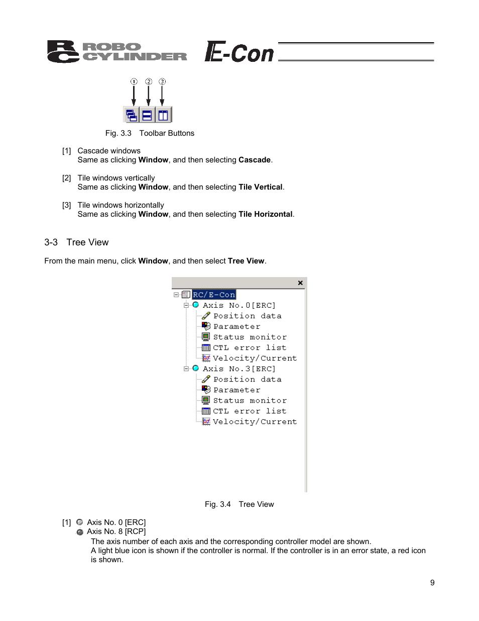3 tree view | IAI America RCB-101-MW User Manual | Page 14 / 38