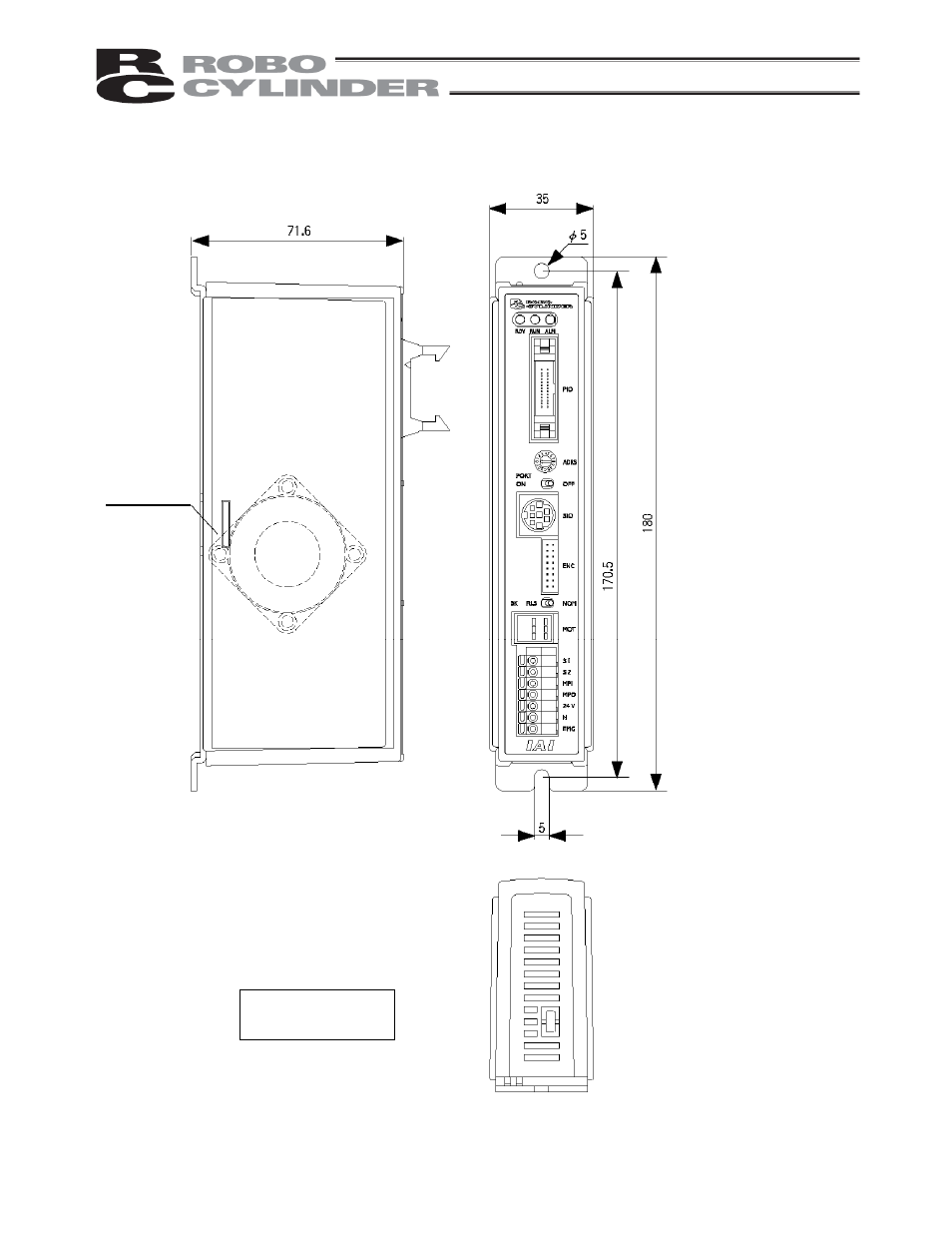 3 large-capacity type (rcp2-cf-***), Large-capacity type (rcp2-cf-***) | IAI America RCP2-CF User Manual | Page 34 / 178