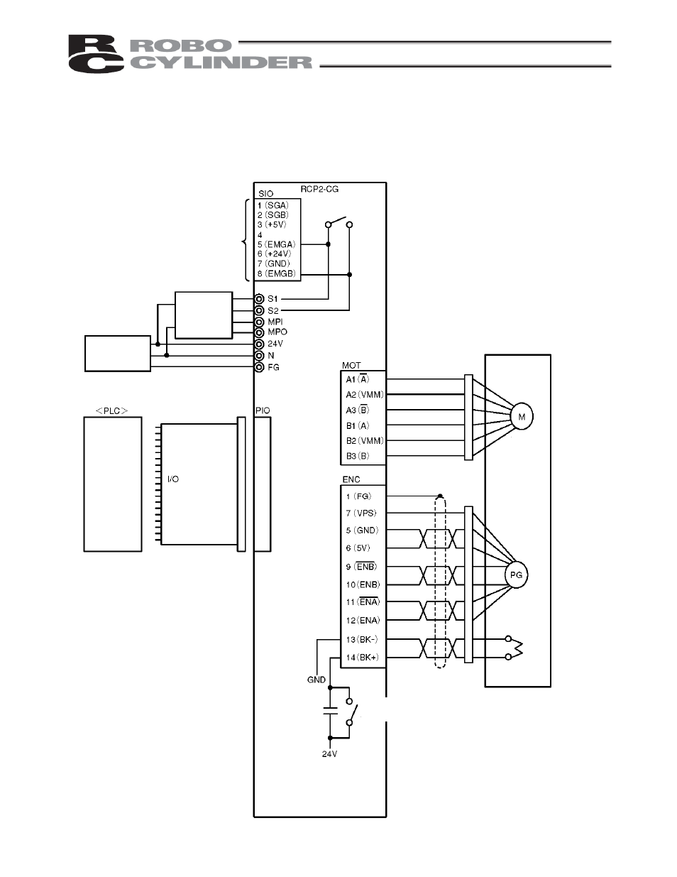 2 external connection diagram, External connection diagram | IAI America RCP2-CF User Manual | Page 48 / 178