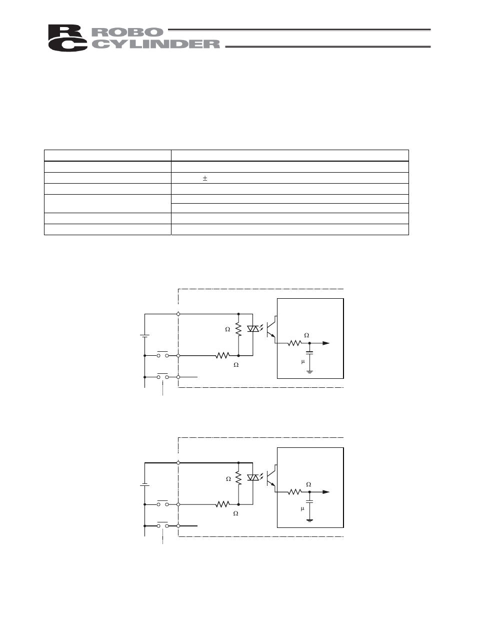 2 interface circuit, 1 external input specifications, Interface circuit | External input specifications | IAI America RCP2-CF User Manual | Page 68 / 178