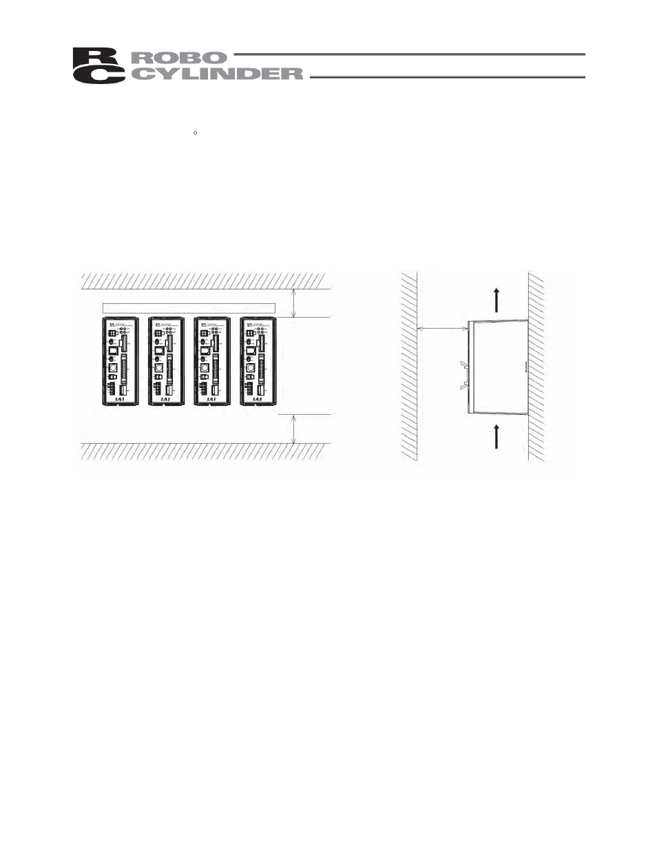 6 heat radiation and installation, Heat radiation and installation | IAI America RCS-E User Manual | Page 24 / 102