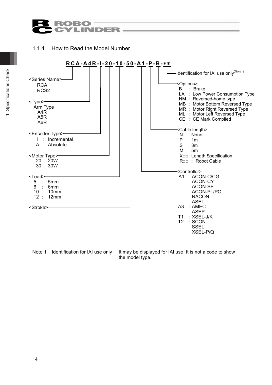 IAI America RCS2-A6R User Manual | Page 20 / 72