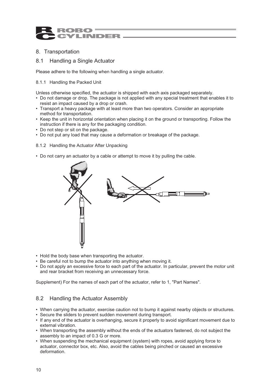 IAI America RCA2-SD4N User Manual | Page 18 / 100