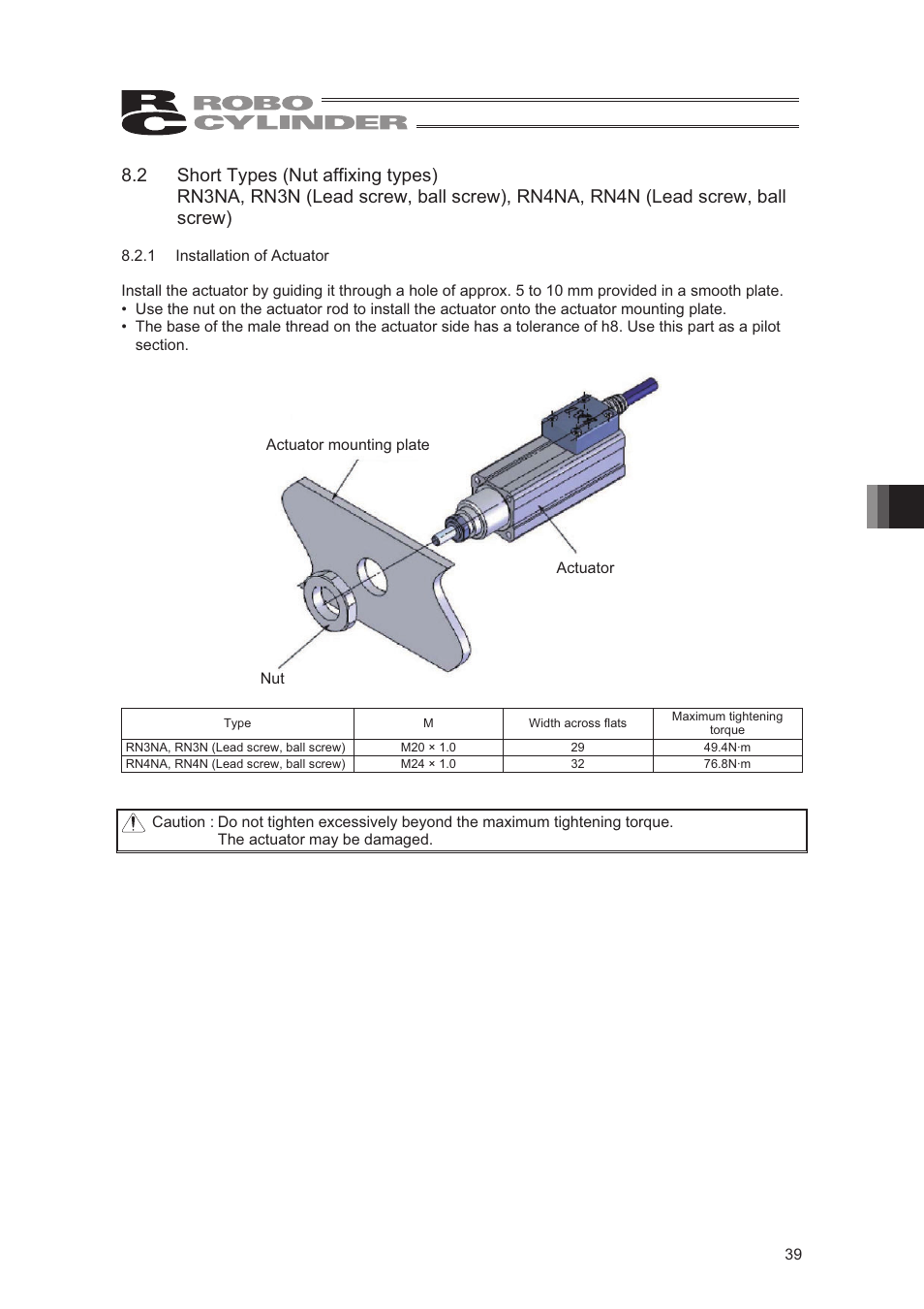 IAI America RCA2-SD4N User Manual | Page 47 / 100