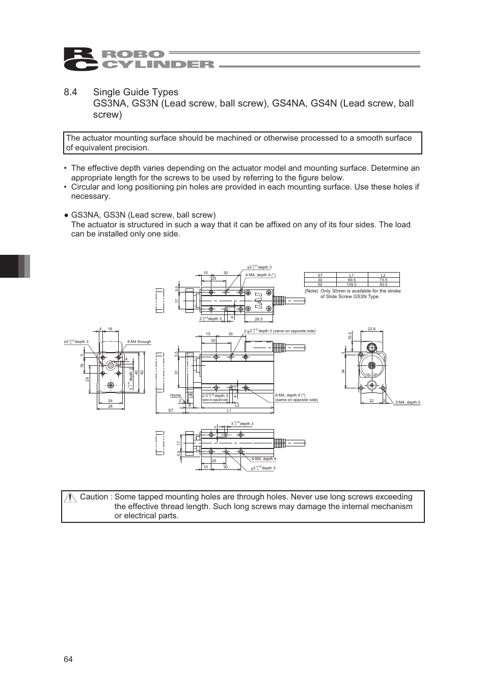 Installation 64 | IAI America RCA2-SD4N User Manual | Page 72 / 100